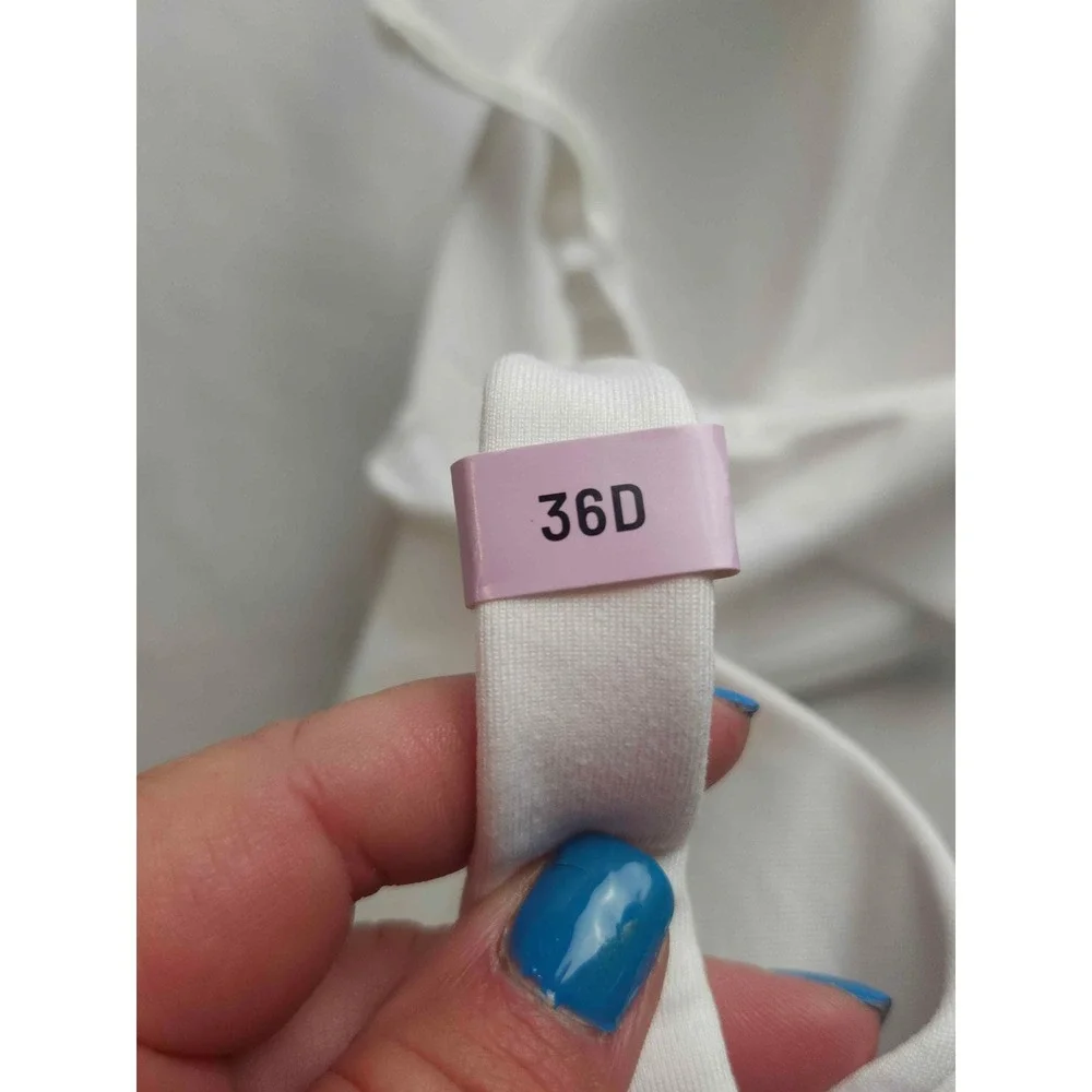Vanity Fair Beauty Back Full Coverage Underwire Bra White 36D‎ 76380